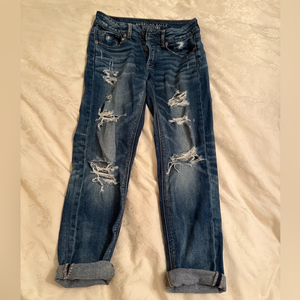 American Eagle Tomgirl Jeans 00
